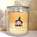 Halloween Jar, Witch, Cand..