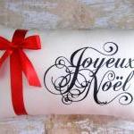 Christmas Pillow, Joyeux N..